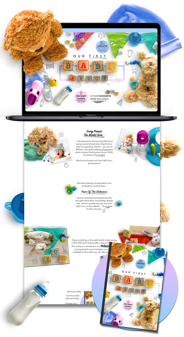 Baby & Parental Ebook Shopify Store & Ecommerce Business For Sale