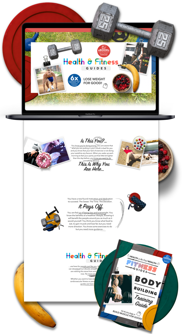 Fitness Ebooks Shopify Store & Ecommerce Business For Sale
